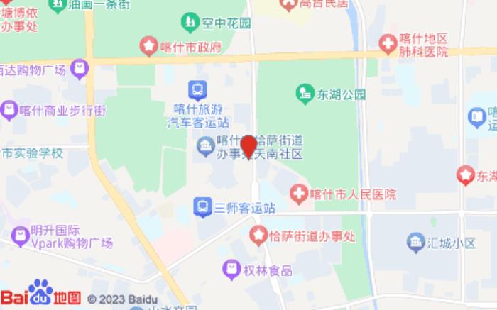 iu酒店(喀什古城店)位置圖