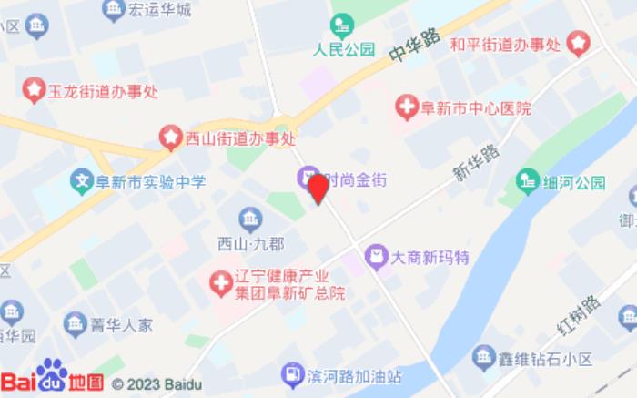 全季酒店(阜新解放廣場店)位置圖