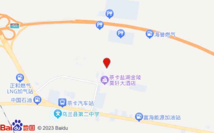 星程酒店(茶卡鹽湖店)位置圖