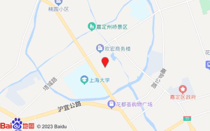 海友酒店(上海大學城中路店)位置圖