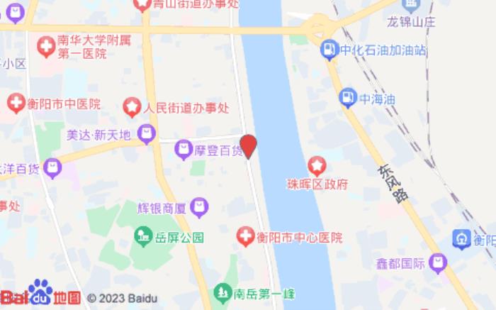 尚客優(yōu)酒店(解放路步行街店)位置圖