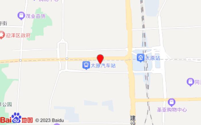 桔子酒店(迎澤大街店)位置圖
