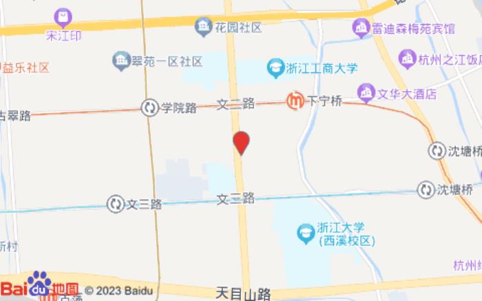 如家商旅酒店(杭州西湖黃龍店)位置圖