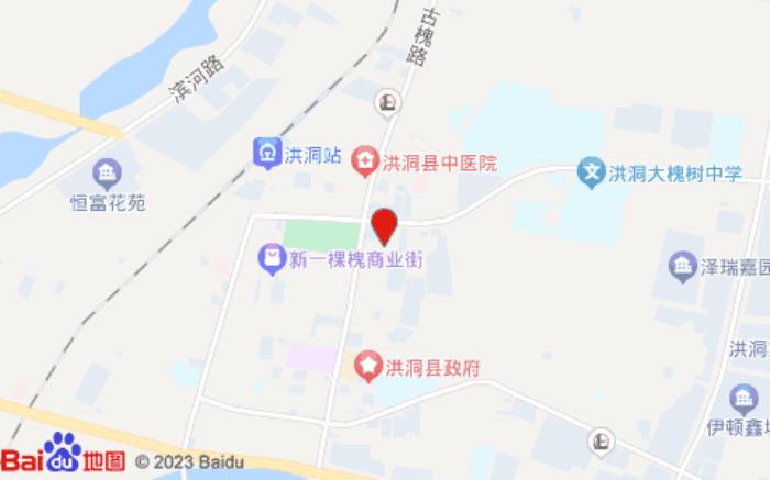 海友酒店洪洞中心廣場店(玉峰東大街店)位置圖