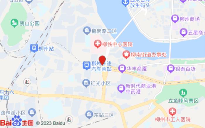 維也納酒店(長樓市場店)位置圖
