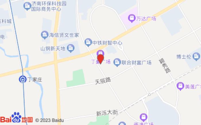 潮漫酒店(濟南高新會展中心店)位置圖