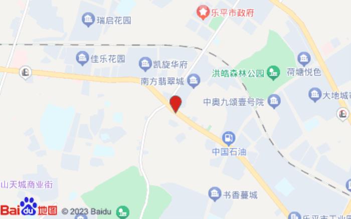 麗楓酒店(樂平市政府店)位置圖