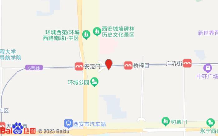 宜尚酒店(西安鐘樓回民街店)位置圖