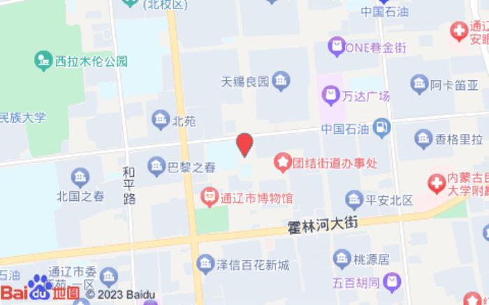 桔子酒店(萬達廣場店)位置圖