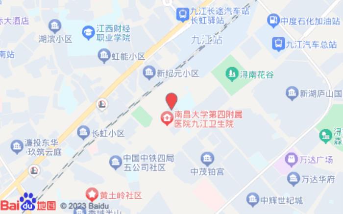 錦江之星酒店(九江火車站京九路店)位置圖