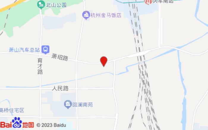 怡萊酒店(蕭紹路店)位置圖