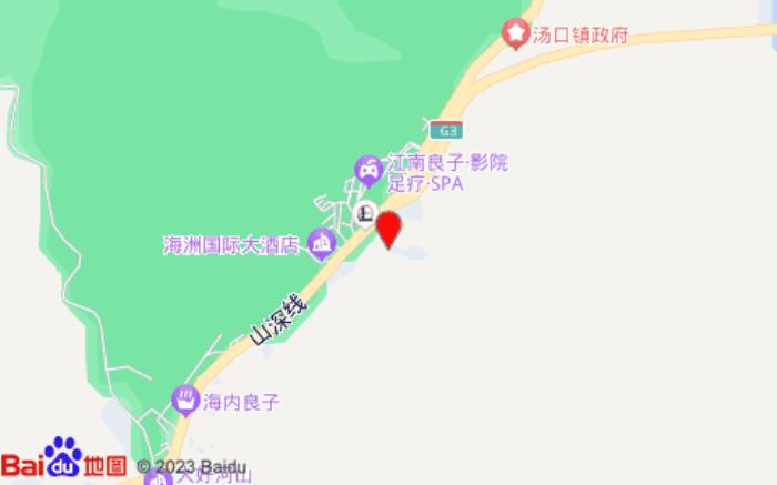 潮漫酒店(黃山南大門換乘總站店)位置圖