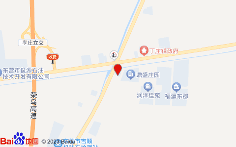 華驛精選酒店(東營廣饒丁莊店)位置圖