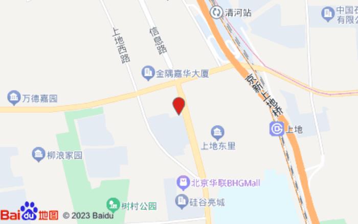 桔子水晶(北京上地中關村軟件園酒店)位置圖