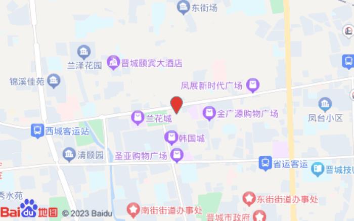 如家商旅酒店(晉城人民廣場店)位置圖