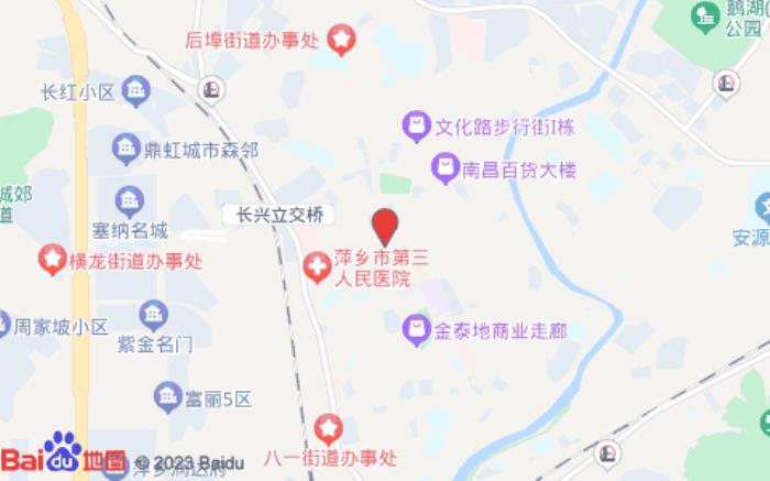 派·酒店(萍鄉綠茵廣場沃爾瑪店)位置圖