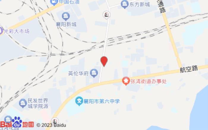海友襄陽車城南路酒店位置圖