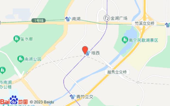 南寧會展中心智選假日酒店位置圖