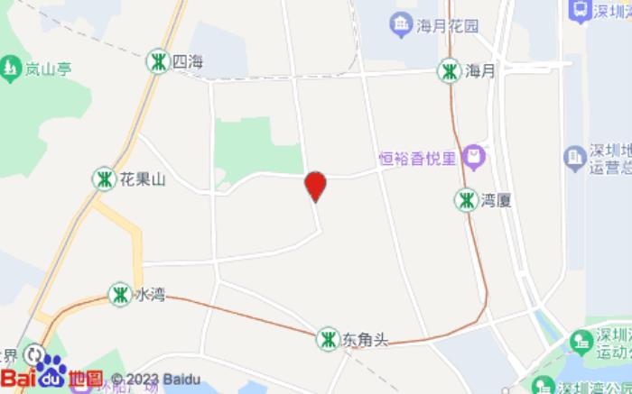 維也納酒店(深圳灣愛榕路店)位置圖
