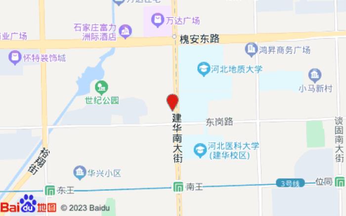 漢庭酒店(裕華萬(wàn)達(dá)廣場(chǎng)店)位置圖