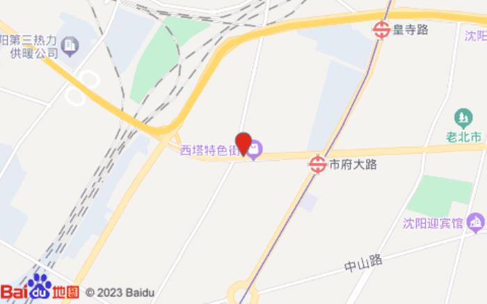 全季酒店(沈陽西塔店)位置圖