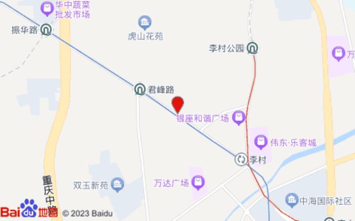 全季酒店(青島李村步行街店)位置圖