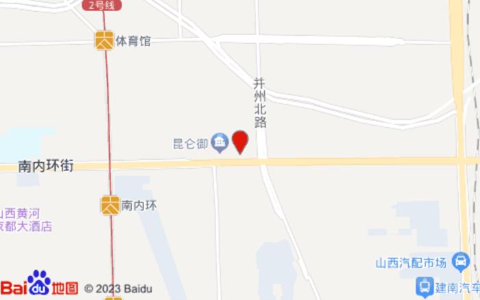 桔子酒店(太原南內環街店)位置圖