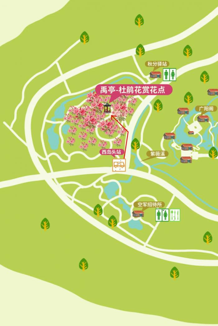 廣陽島杜鵑花在哪里看
