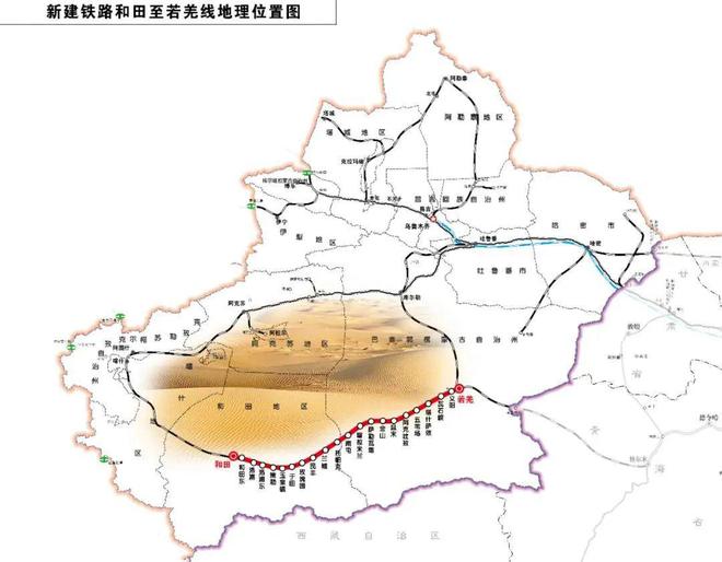 南疆環線鐵路，是如何環繞我國最大沙漠的？