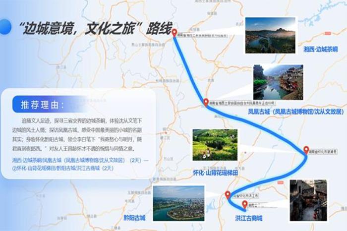 最美大湘西高鐵旅游線有哪些