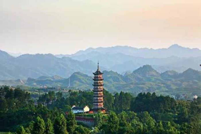 撫州河東雁塔