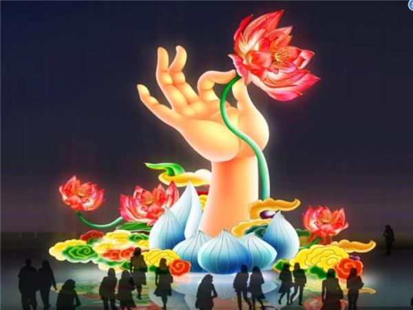 忻州古城城墻燈會