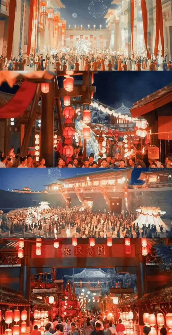 忻州古城城墻燈會