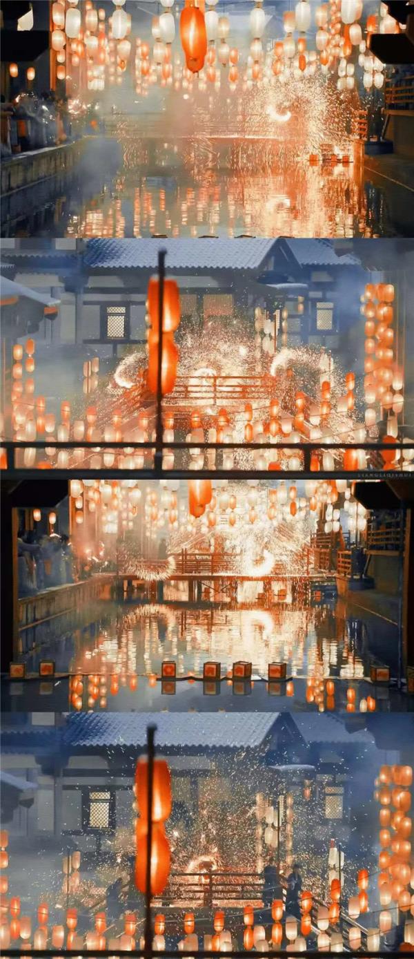 忻州古城城墻燈會