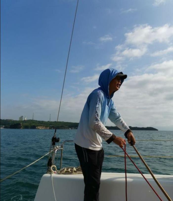 潿洲島南灣帆船體驗(yàn)