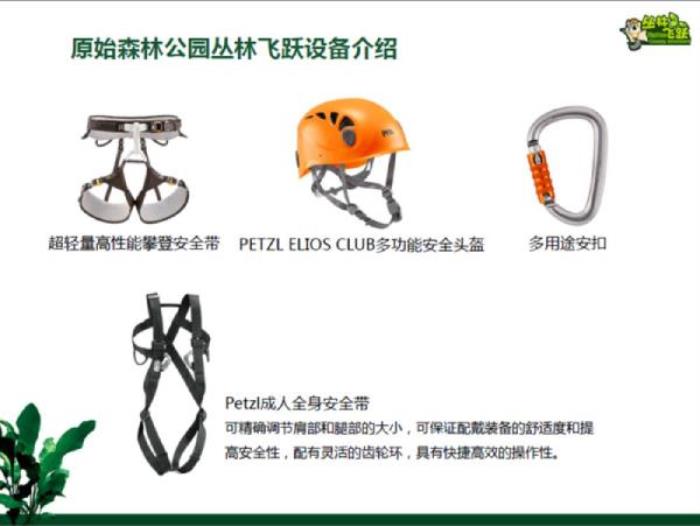 西雙版納原始森林公園叢林飛躍